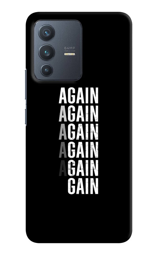 Again Again Gain Vivo V23 5G Hard Case Back Cover by Casekaro