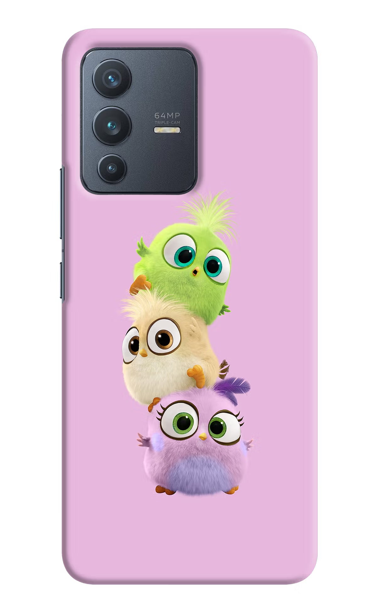 Cute Little Birds Vivo V23 5G Hard Case Back Cover by Casekaro