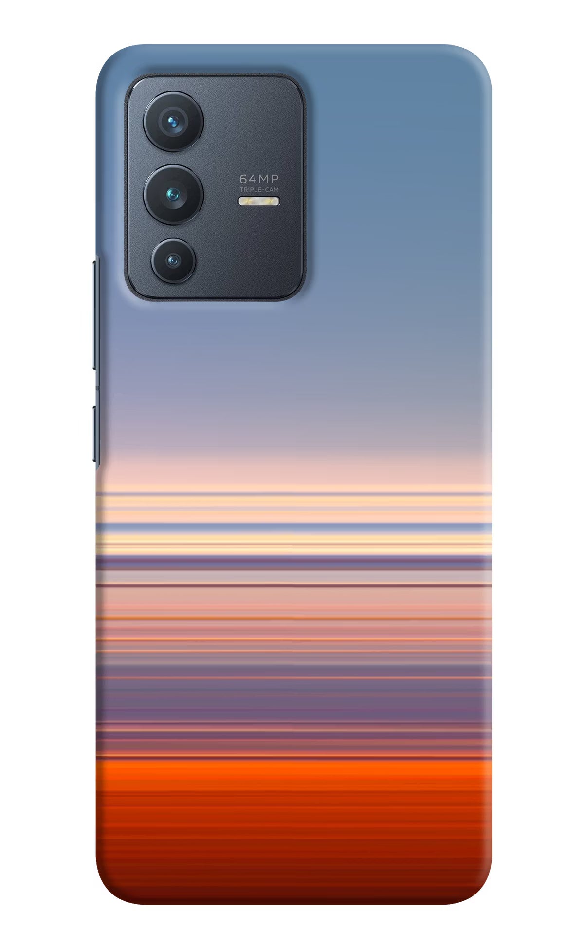 Morning Colors Vivo V23 5G Hard Case Back Cover by Casekaro