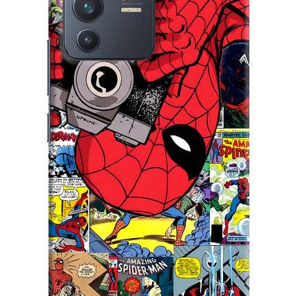 Spider Man Vivo V23 5G Hard Case Back Cover by Casekaro