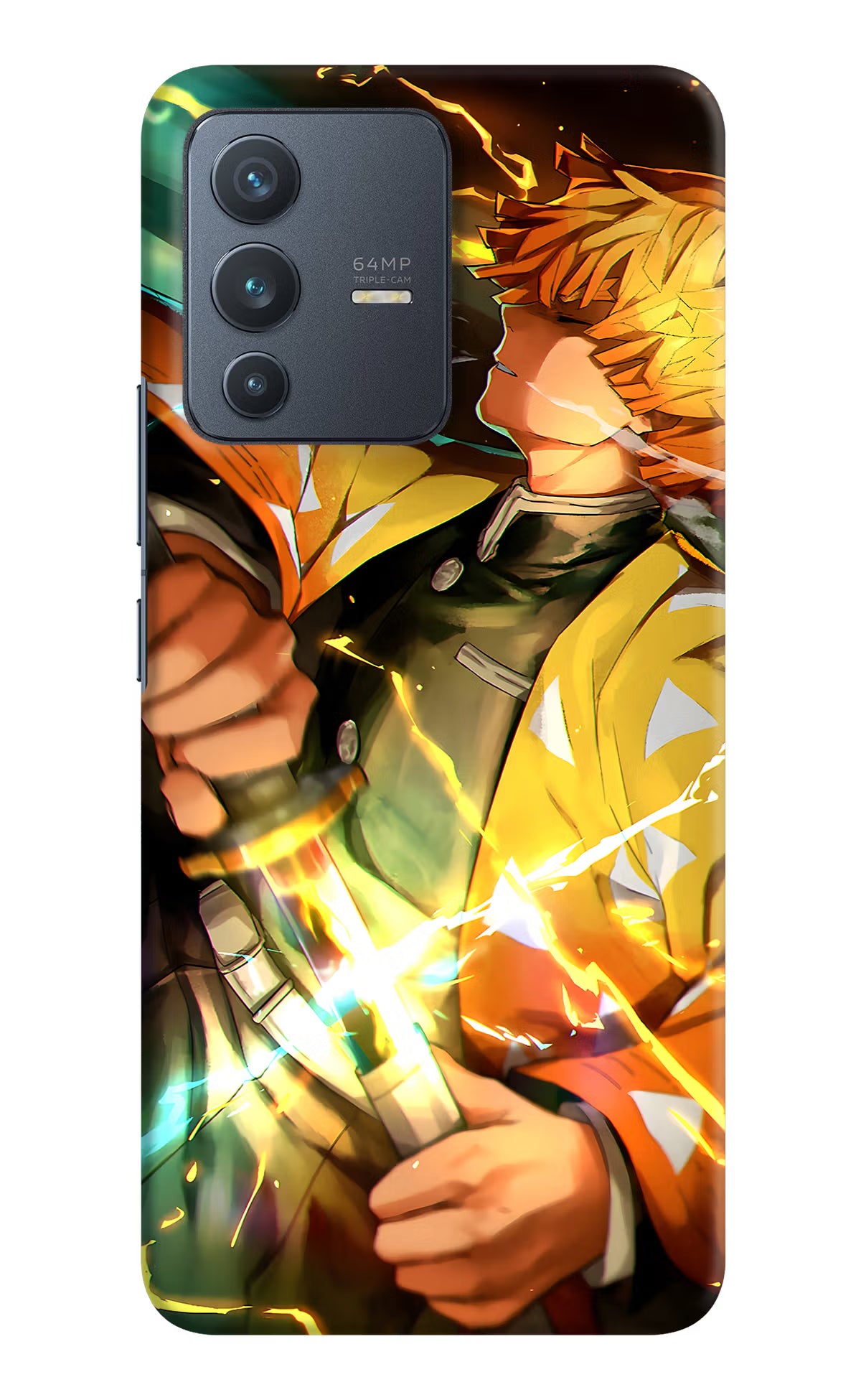 Demon Slayer Vivo V23 5G Hard Case Back Cover by Casekaro