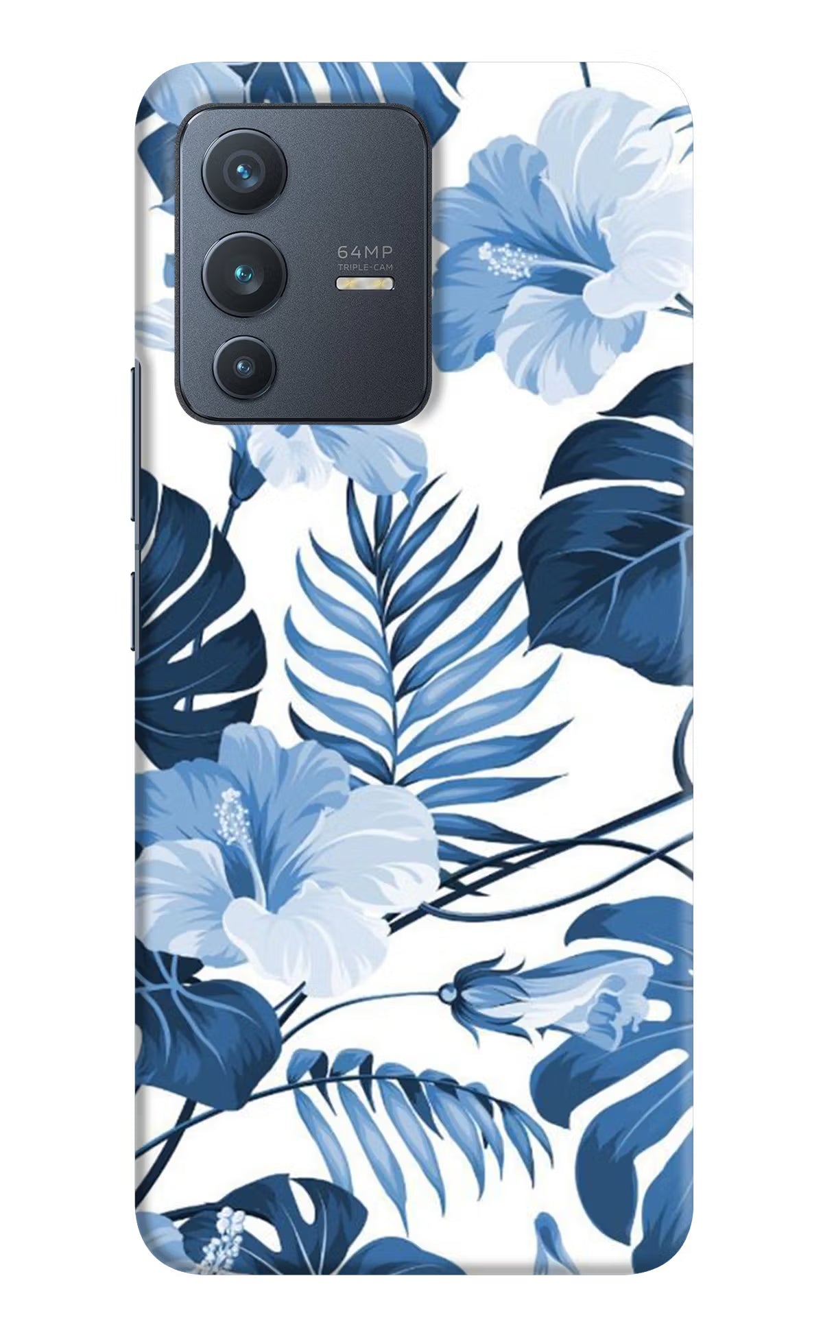 Fabric Art Vivo V23 5G Hard Case Back Cover by Casekaro