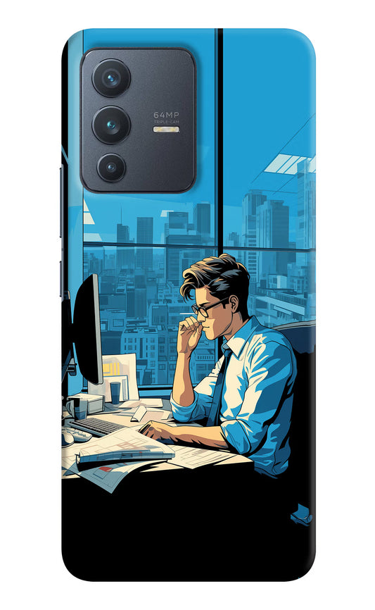 Focused Hustler (AI Generated) Vivo V23 5G Hard Case Back Cover by Casekaro