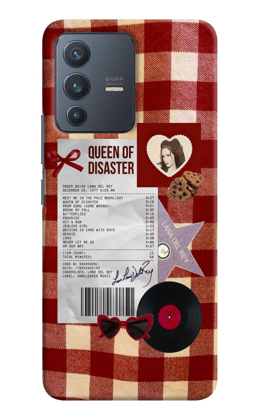 Queen of Disaster Vivo V23 5G Hard Case Back Cover by Casekaro