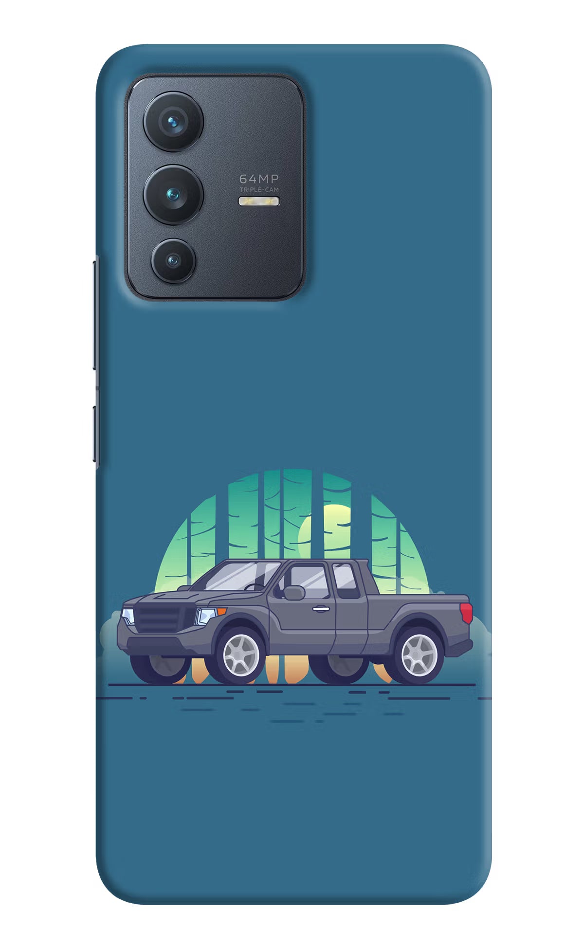 Retro Garage Vibe Vivo V23 5G Hard Case Back Cover by Casekaro