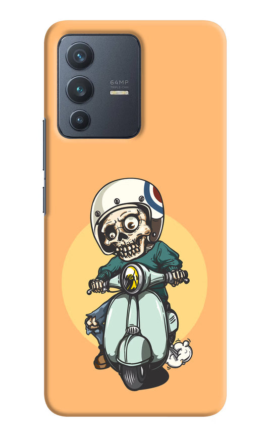 Undead Biker Vivo V23 5G Hard Case Back Cover by Casekaro