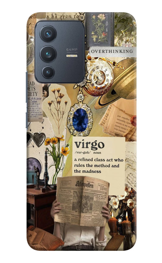 Virgo Zodiac Vivo V23 5G Hard Case Back Cover by Casekaro