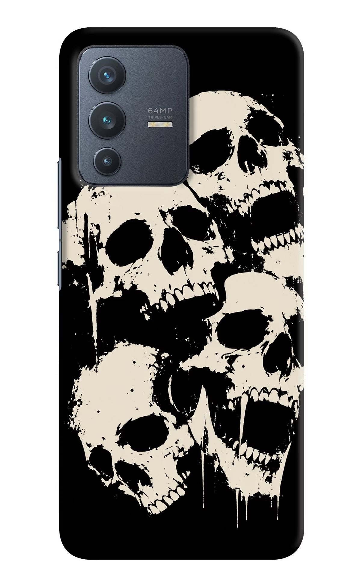 Dead Stack Vivo V23 5G Hard Case Back Cover by Casekaro