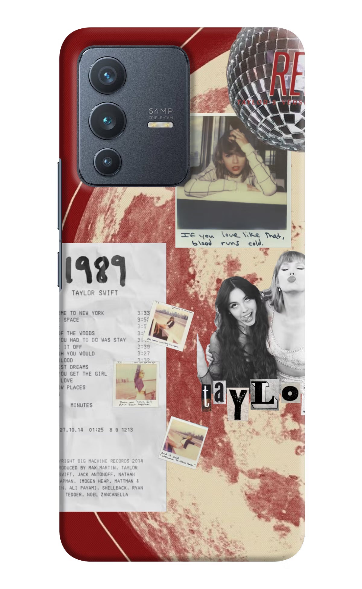 Taylor Swift Vivo V23 5G Back Cover