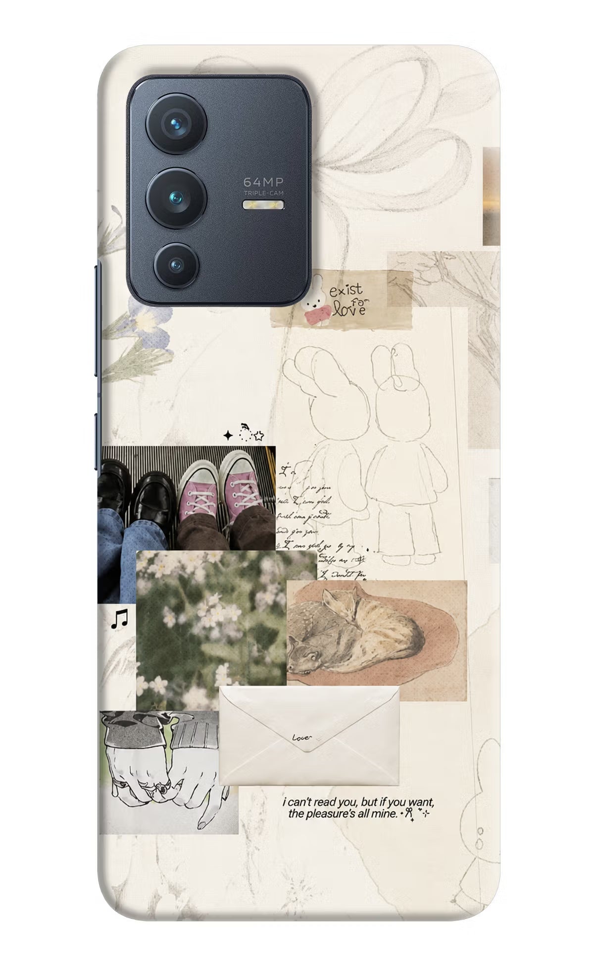 Soft Aesthetic Vivo V23 5G Back Cover