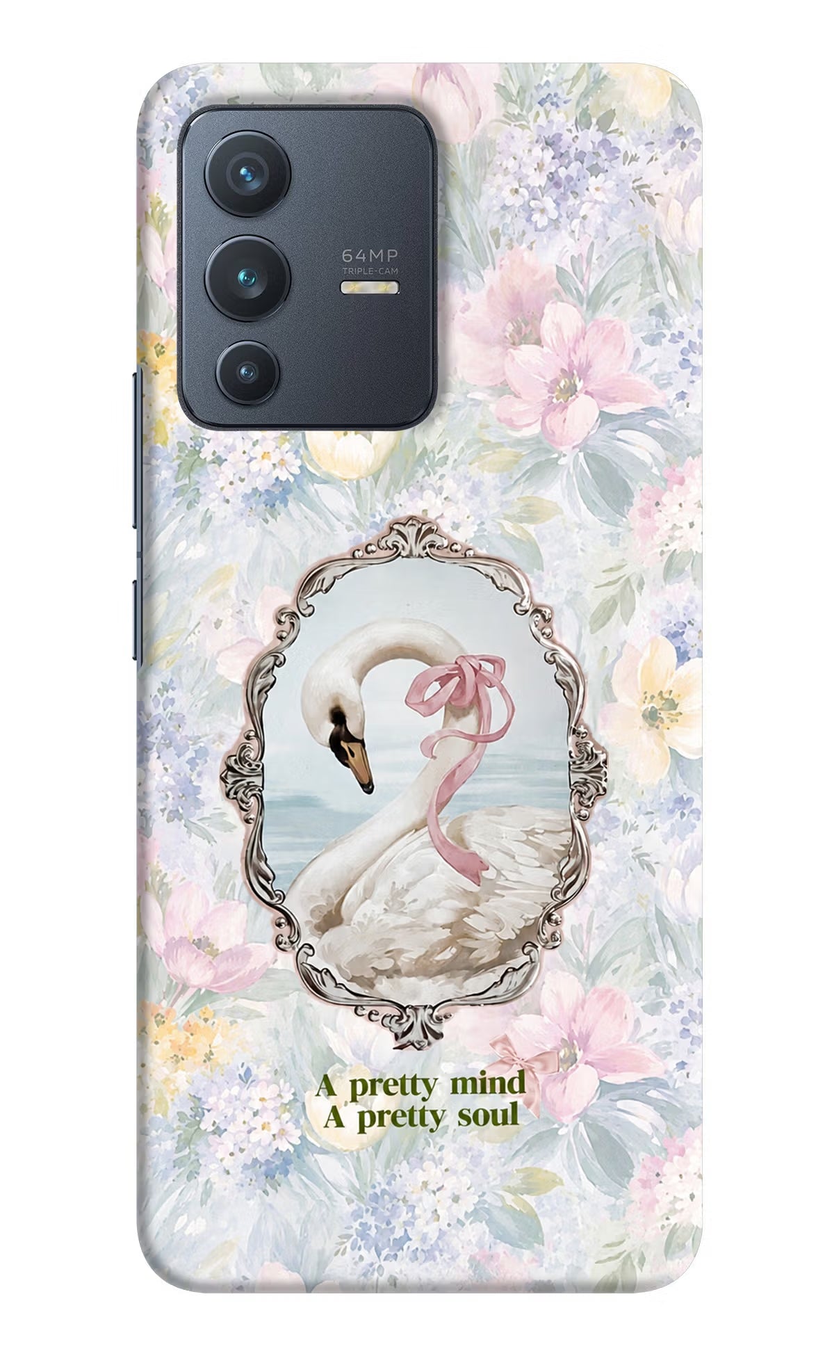 Pretty Mind Pretty Soul Vivo V23 5G Back Cover