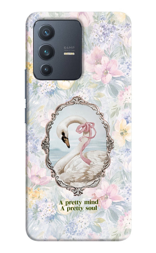 Pretty Mind Pretty Soul Vivo V23 5G Hard Case Back Cover by Casekaro