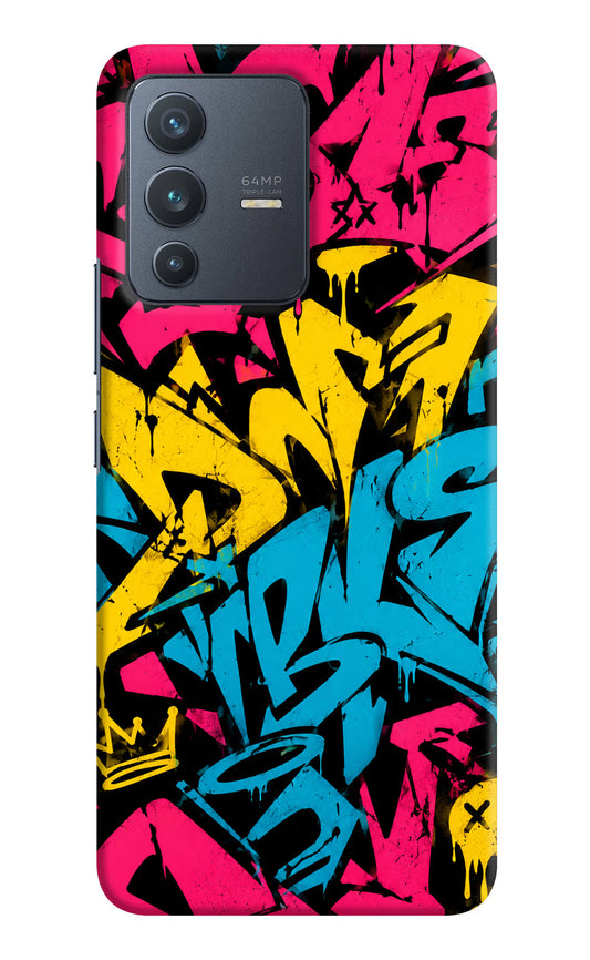 Graffiti Vibe Vivo V23 5G Back Cover