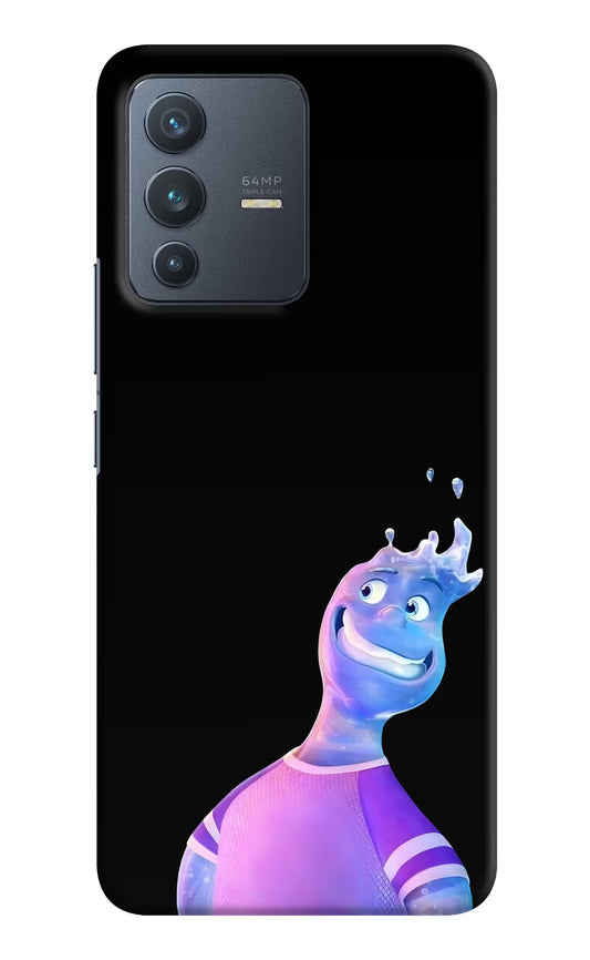 Wade Wave Vivo V23 5G Hard Case Back Cover by Casekaro