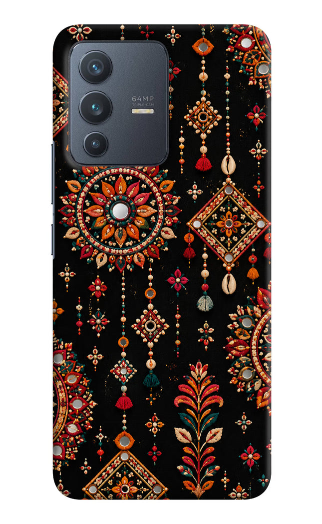 Boho Noir Vivo V23 5G Hard Case Back Cover by Casekaro
