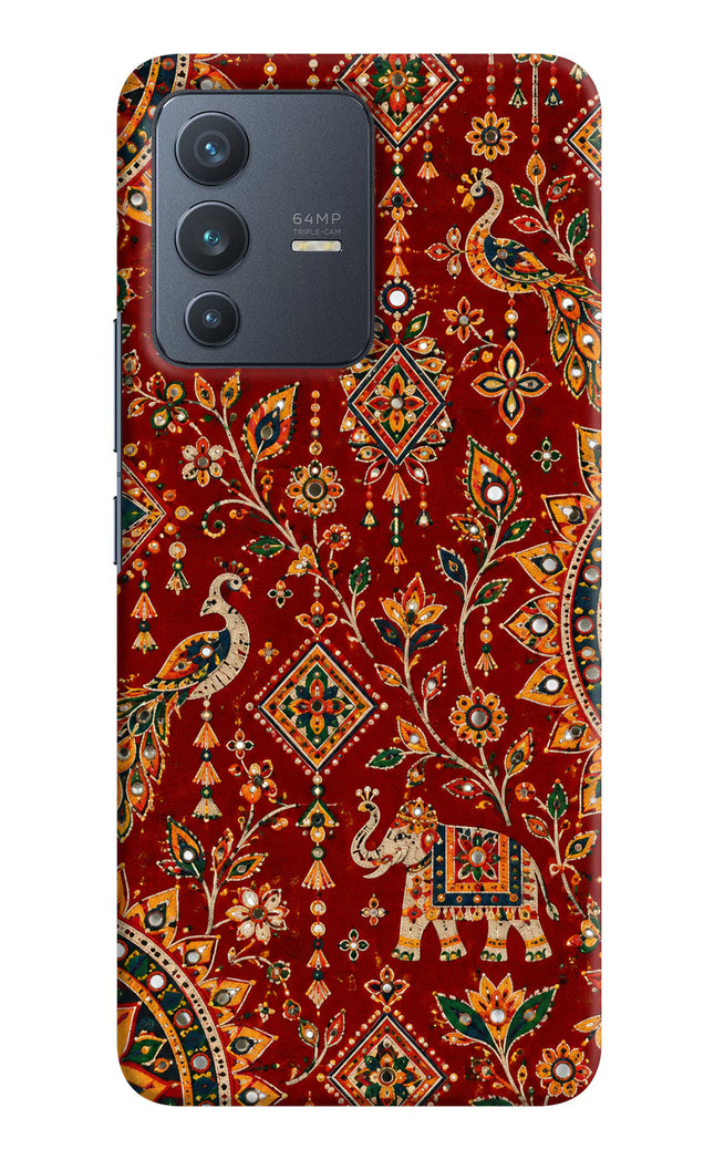 Laal Riwaaz Vivo V23 5G Hard Case Back Cover by Casekaro