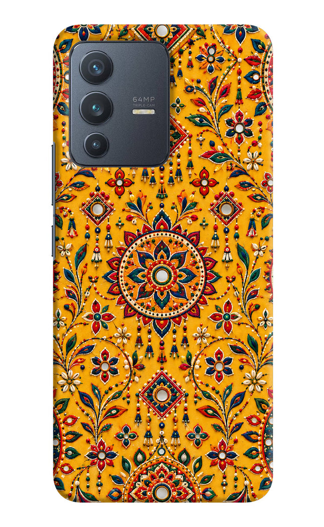 Sunlit Aura Vivo V23 5G Hard Case Back Cover by Casekaro
