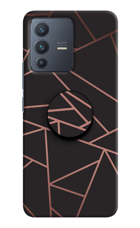 Geometric Pattern Vivo V23 5G Pop Case by Casekaro
