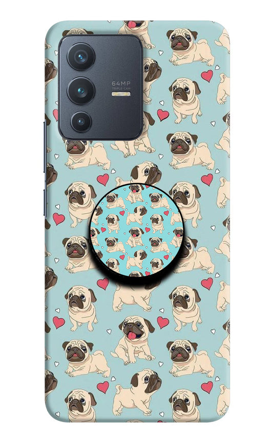 Pug Dog Vivo V23 5G Pop Case by Casekaro