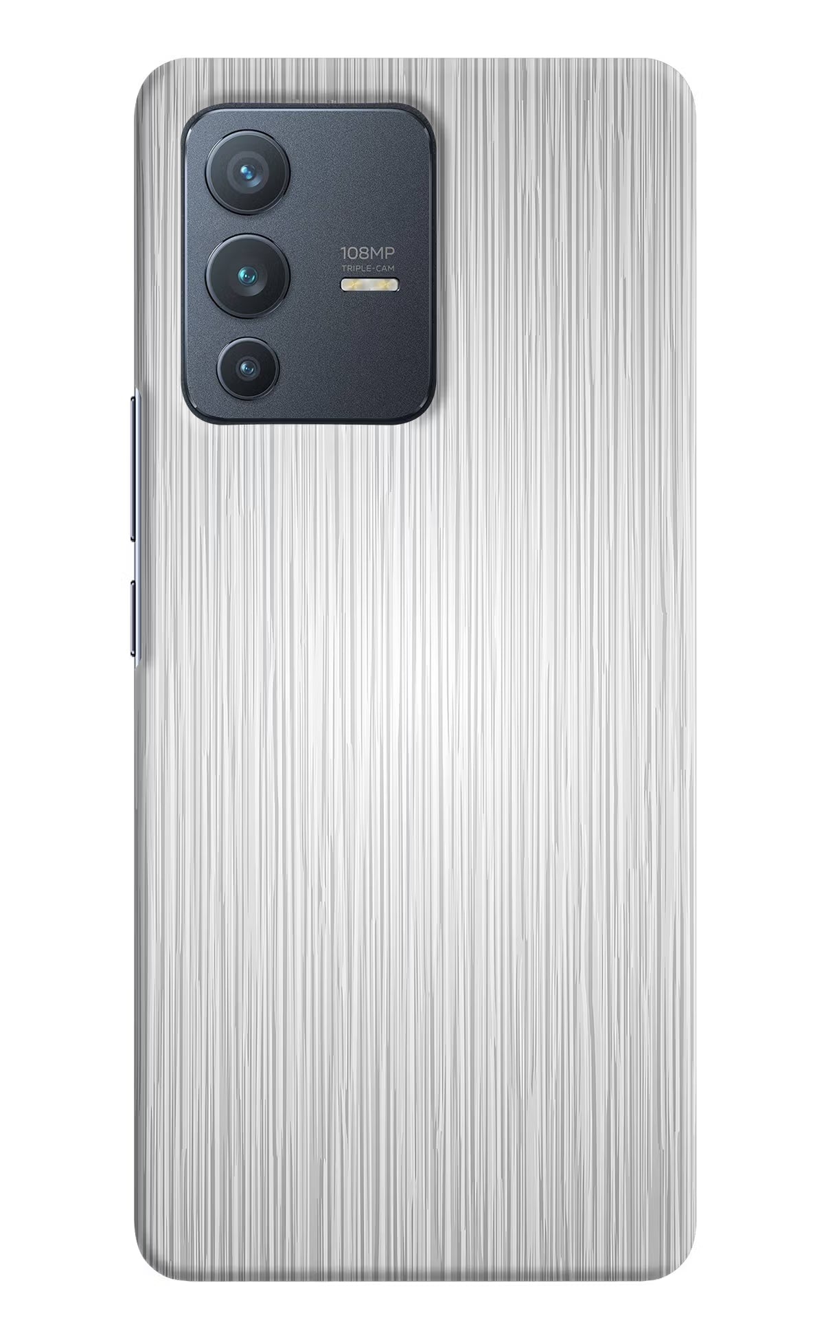 Wooden Grey Texture Vivo V23 Pro 5G Hard Case Back Cover by Casekaro