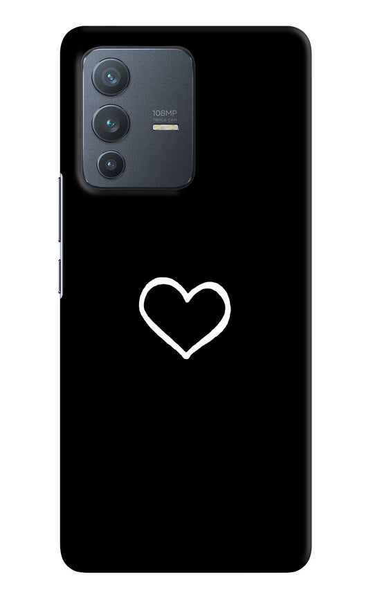 Heart Vivo V23 Pro 5G Hard Case Back Cover by Casekaro