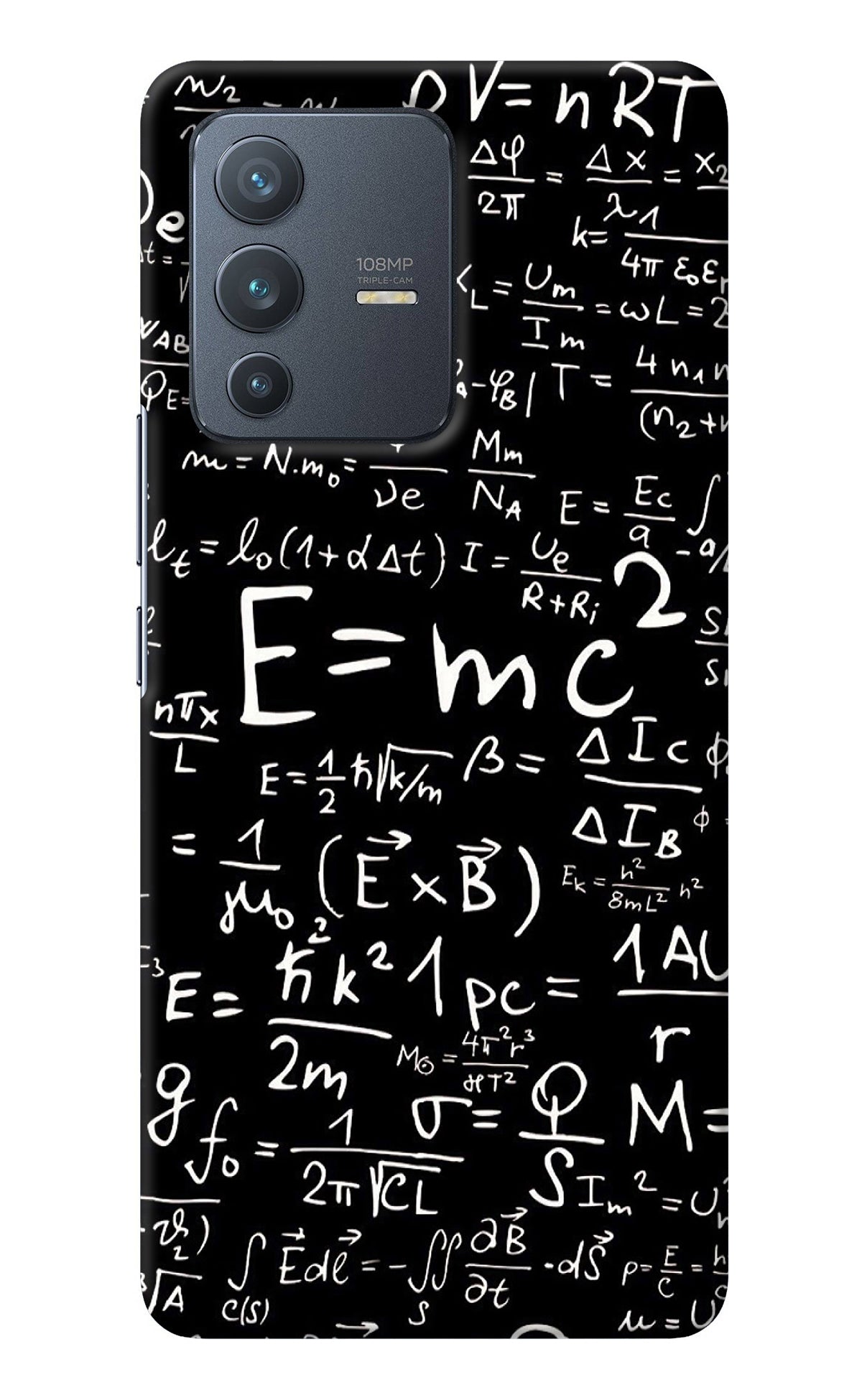 Physics Albert Einstein Formula Vivo V23 Pro 5G Back Cover