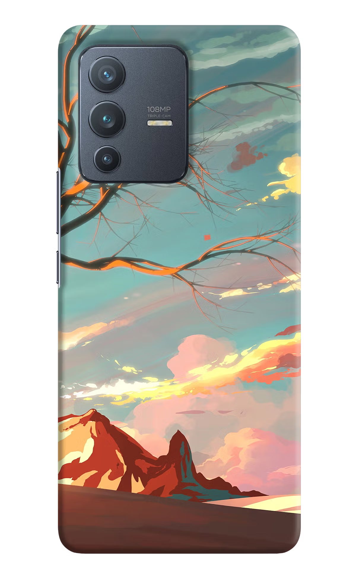 Scenery Vivo V23 Pro 5G Hard Case Back Cover by Casekaro