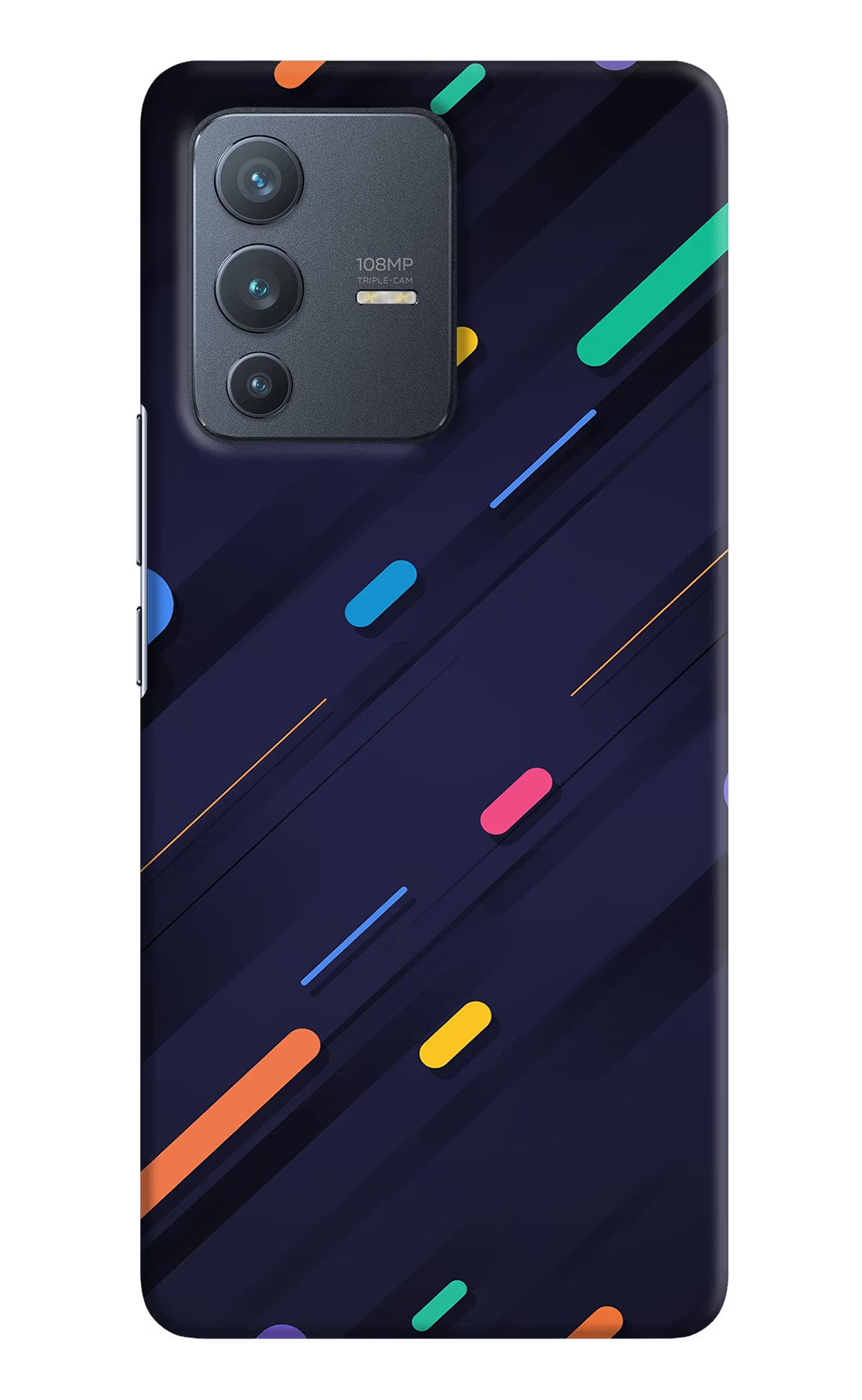Abstract Design Vivo V23 Pro 5G Hard Case Back Cover by Casekaro