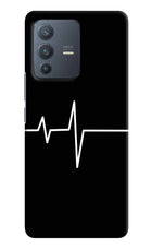 Heart Beats Vivo V23 Pro 5G Hard Case Back Cover by Casekaro