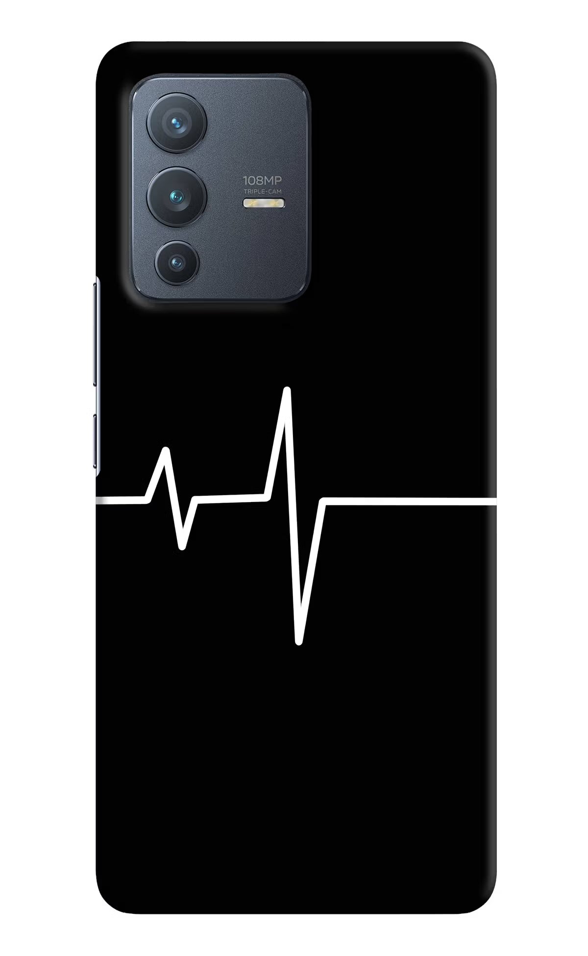 Heart Beats Vivo V23 Pro 5G Hard Case Back Cover by Casekaro