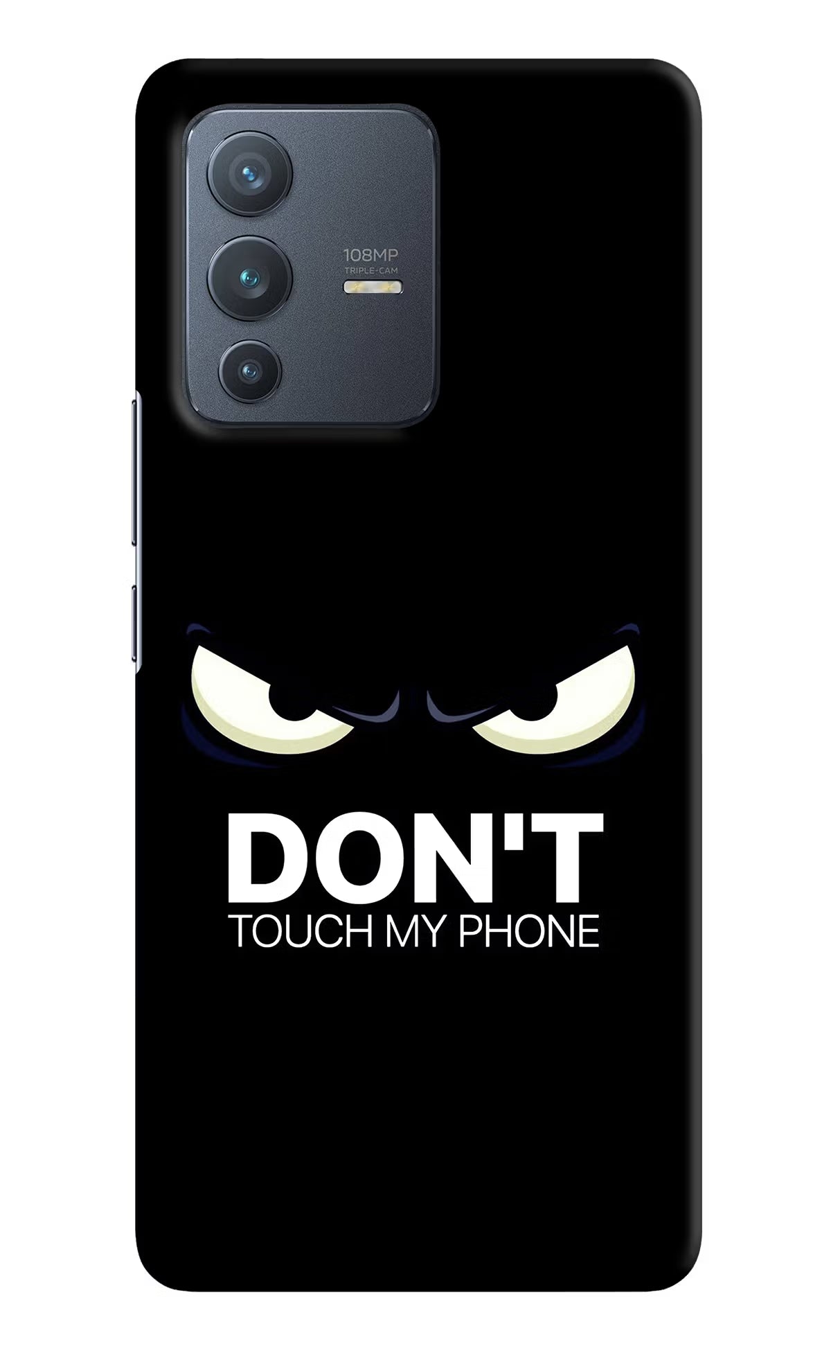 Don'T Touch My Phone Vivo V23 Pro 5G Hard Case Back Cover by Casekaro