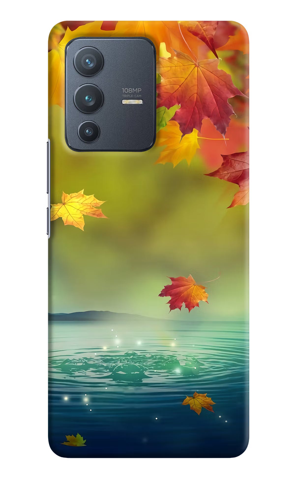 Flowers Vivo V23 Pro 5G Hard Case Back Cover by Casekaro