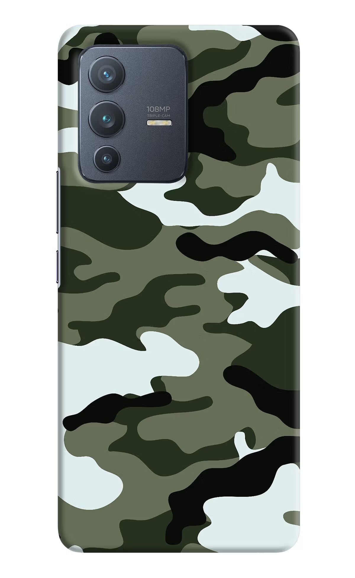 Camouflage Vivo V23 Pro 5G Hard Case Back Cover by Casekaro