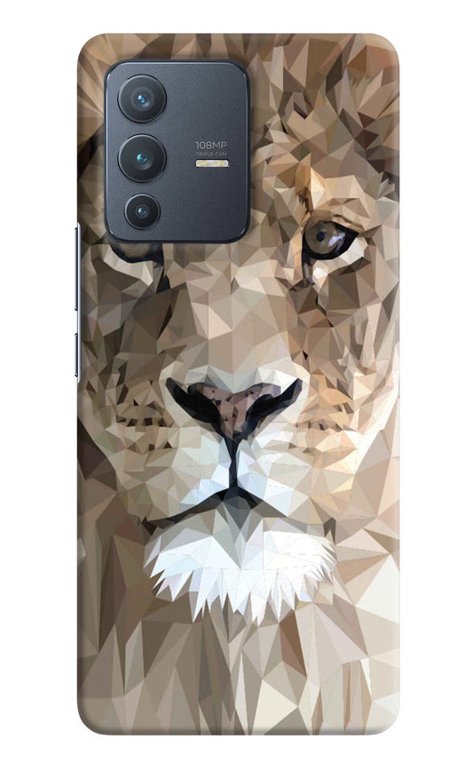 Lion Art Vivo V23 Pro 5G Hard Case Back Cover by Casekaro