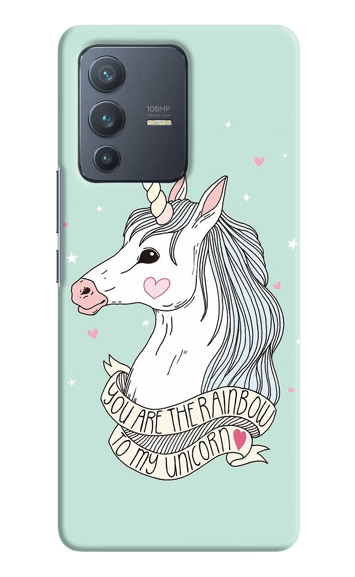 Unicorn Wallpaper Vivo V23 Pro 5G Hard Case Back Cover by Casekaro