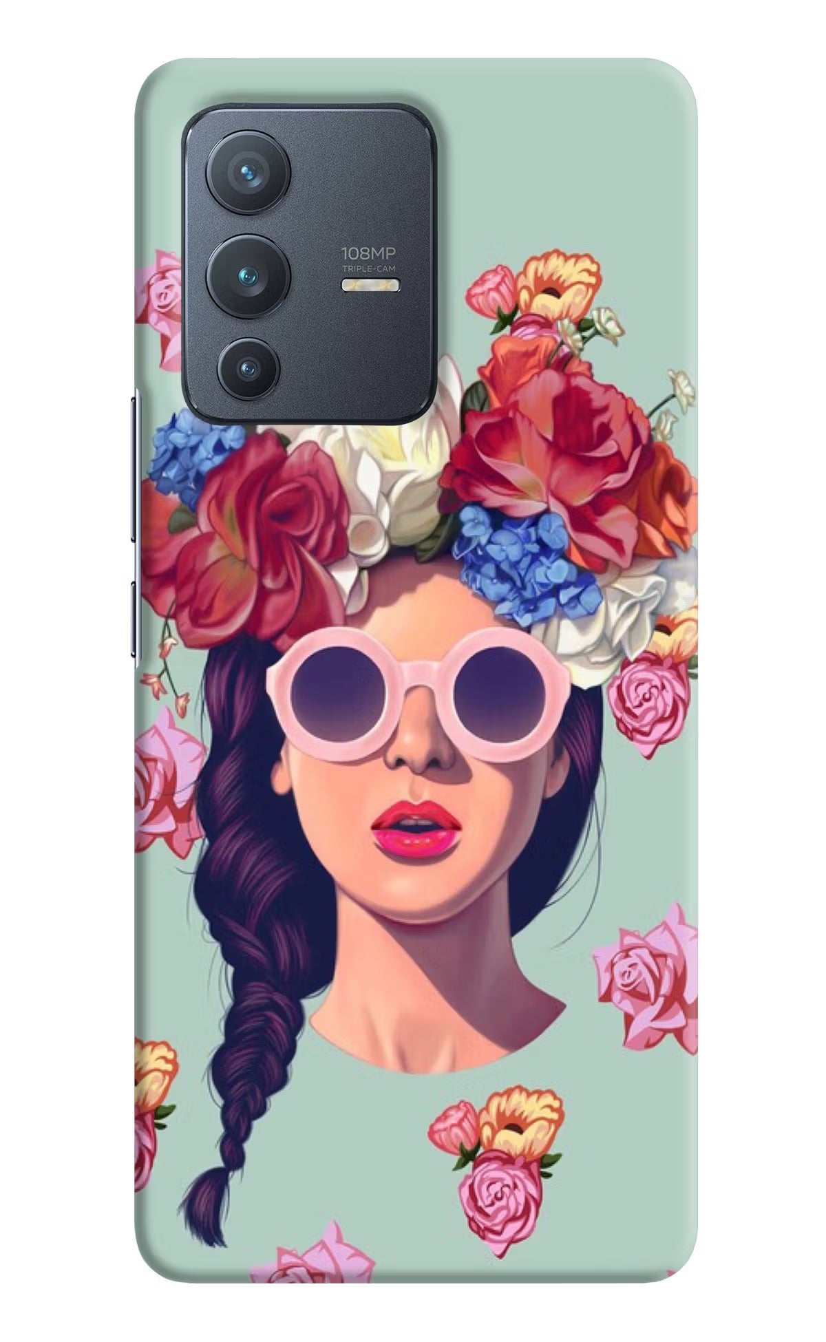 Pretty Girl Vivo V23 Pro 5G Hard Case Back Cover by Casekaro