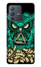 Green Owl Vivo V23 Pro 5G Hard Case Back Cover by Casekaro