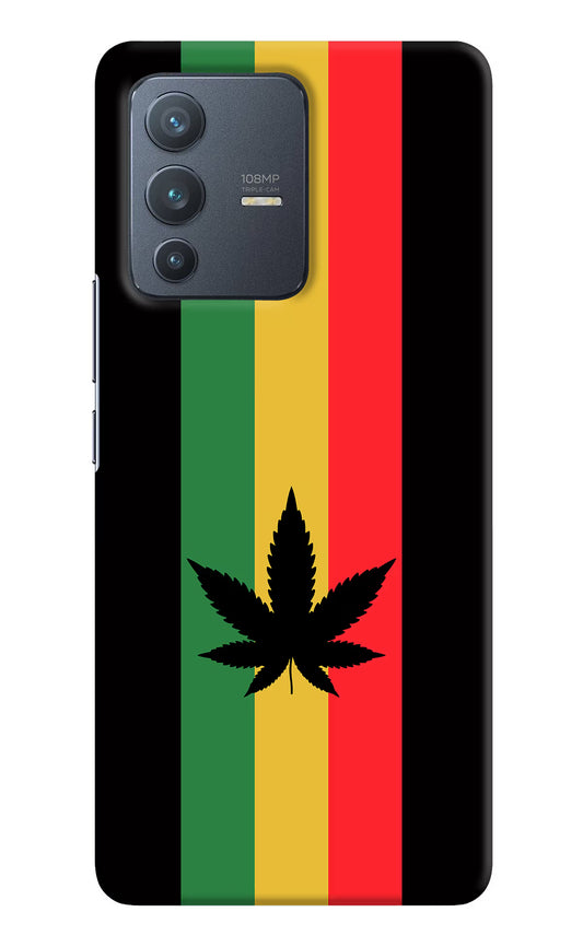Weed Flag Vivo V23 Pro 5G Hard Case Back Cover by Casekaro
