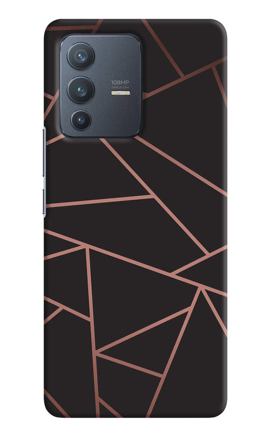 Geometric Pattern Vivo V23 Pro 5G Hard Case Back Cover by Casekaro