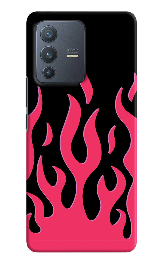 Fire Flames Vivo V23 Pro 5G Hard Case Back Cover by Casekaro