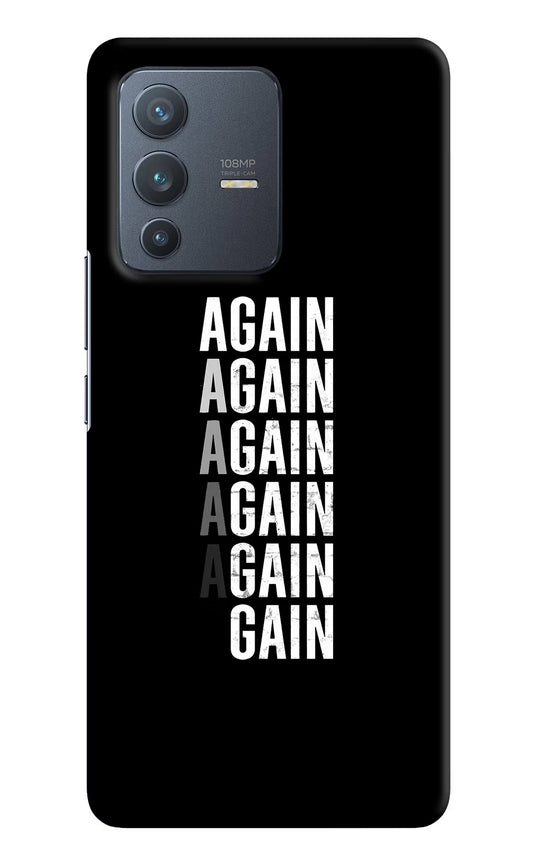 Again Again Gain Vivo V23 Pro 5G Hard Case Back Cover by Casekaro
