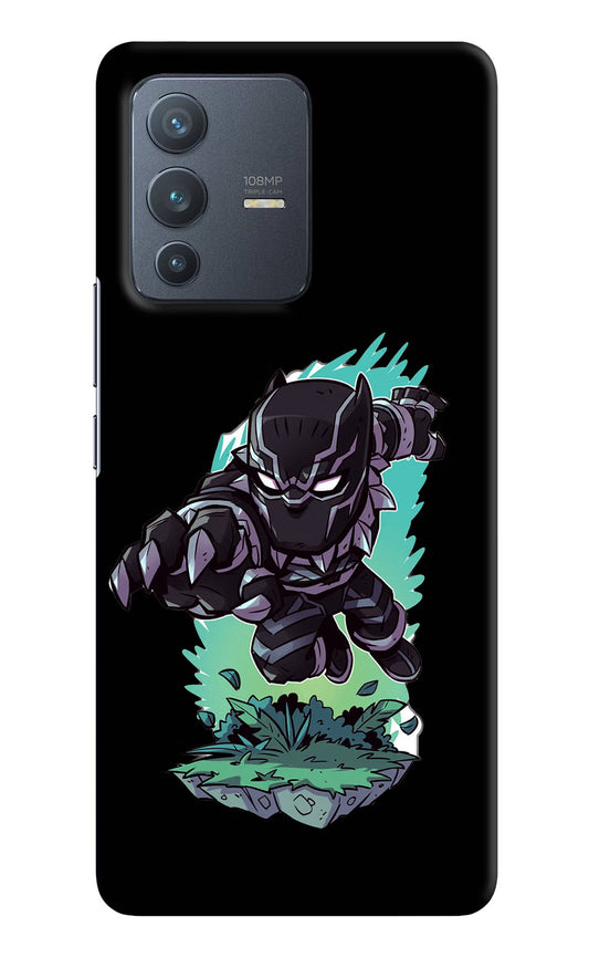 Black Panther Vivo V23 Pro 5G Hard Case Back Cover by Casekaro