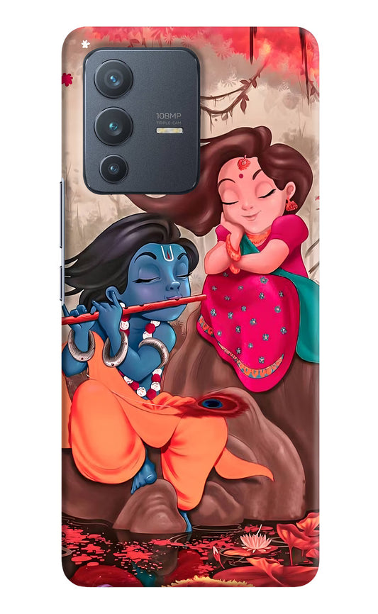 Radhe Krishna Vivo V23 Pro 5G Hard Case Back Cover by Casekaro