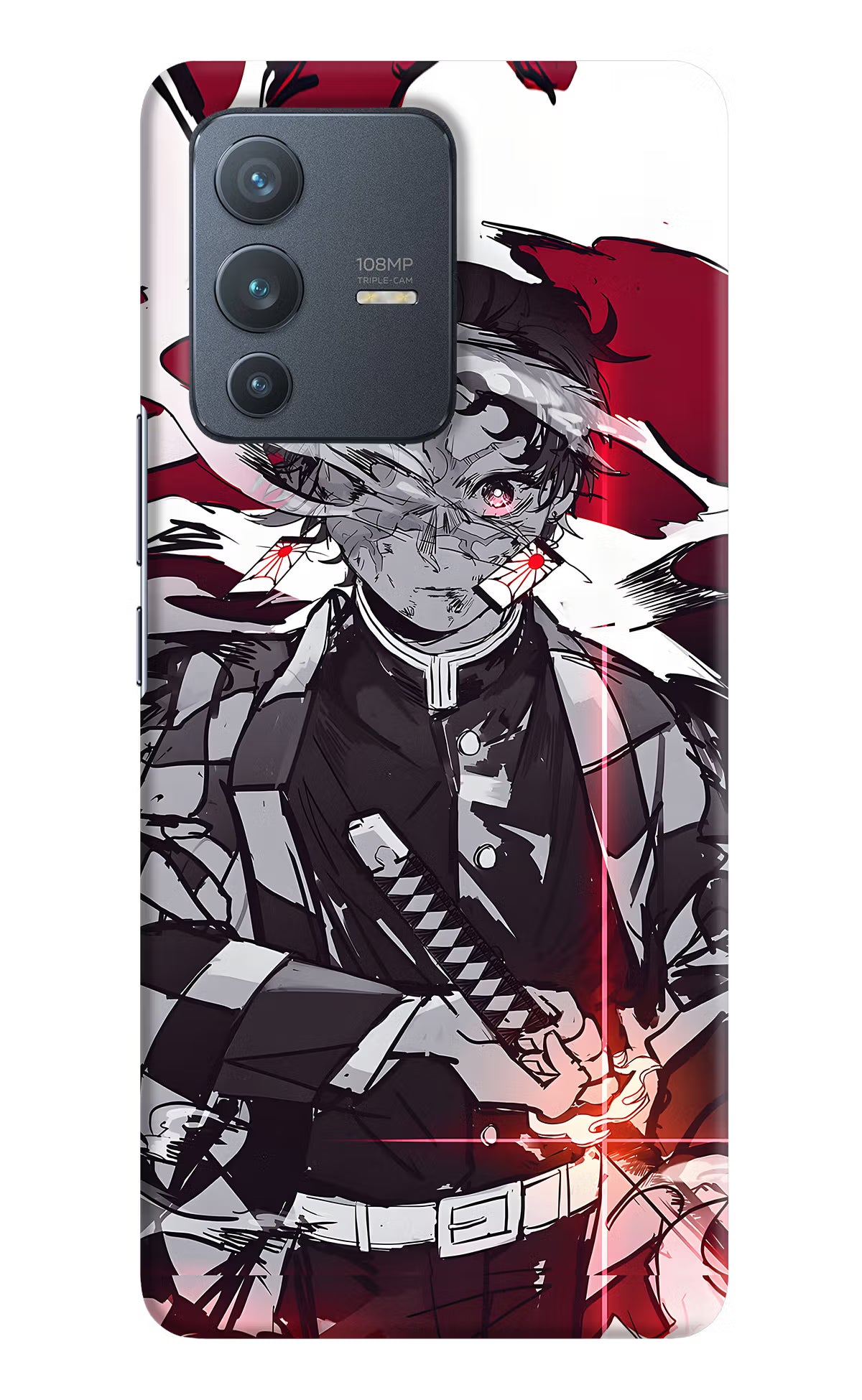 Demon Slayer Vivo V23 Pro 5G Hard Case Back Cover by Casekaro