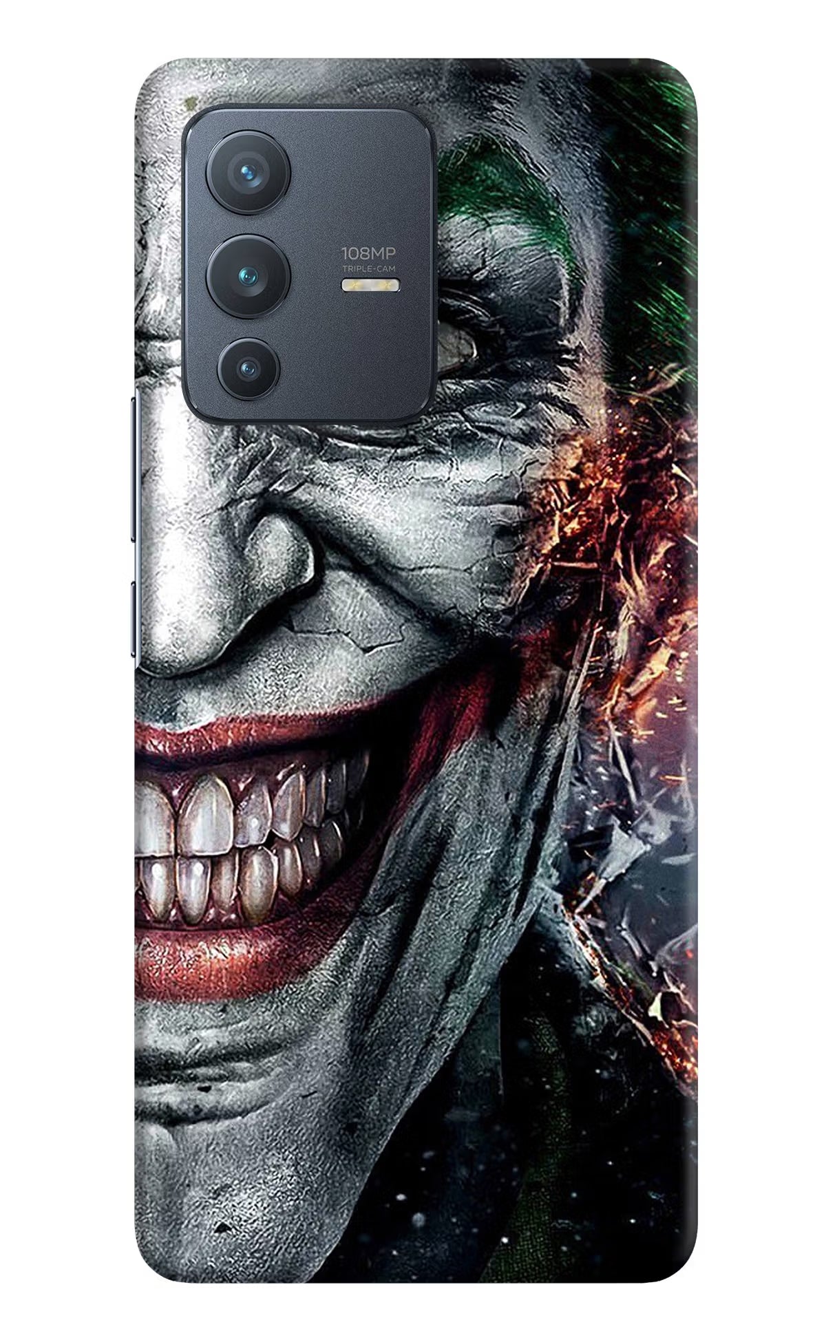 Joker Cam Vivo V23 Pro 5G Hard Case Back Cover by Casekaro
