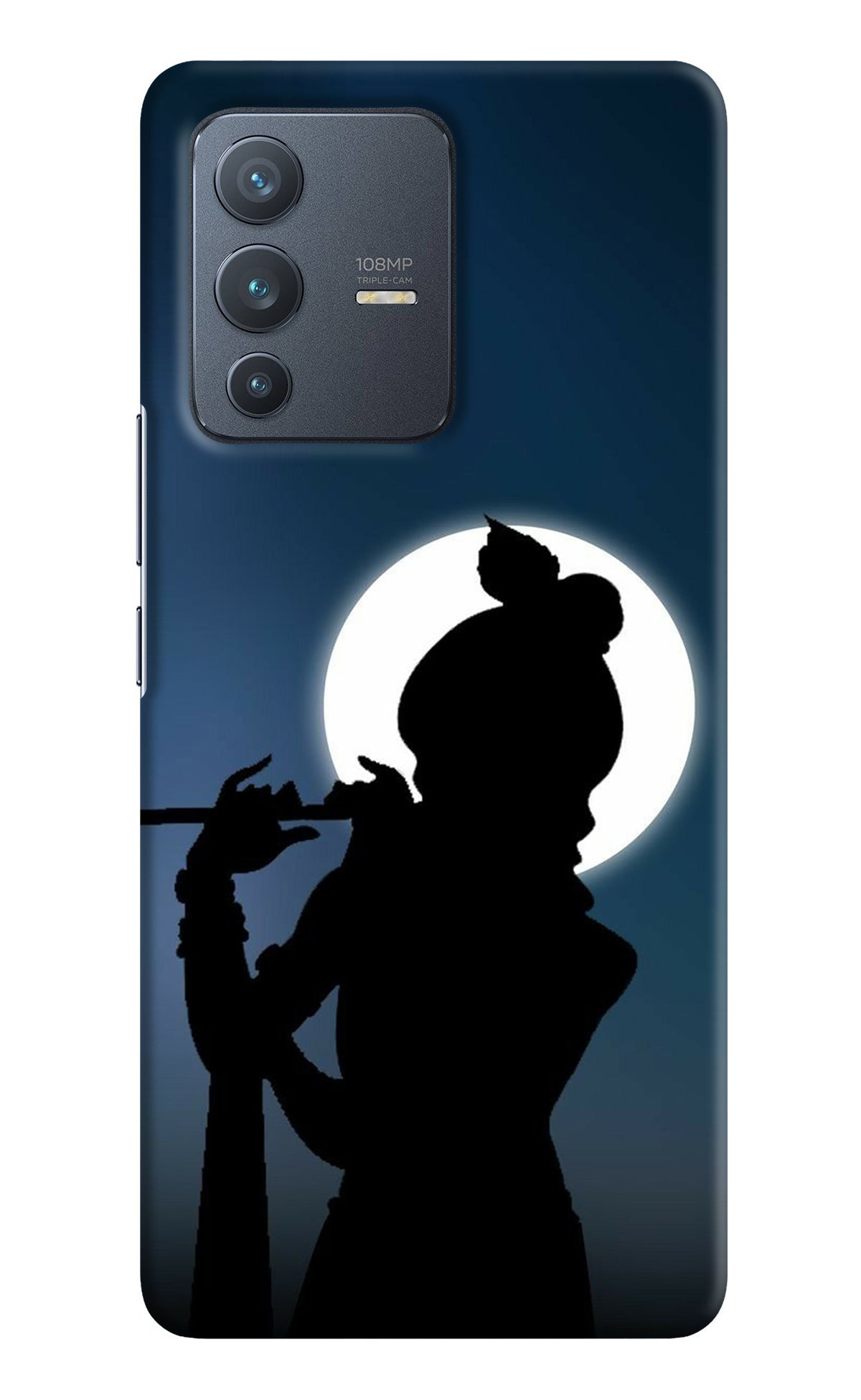 Shri Krishna Silhouette Vivo V23 Pro 5G Back Cover