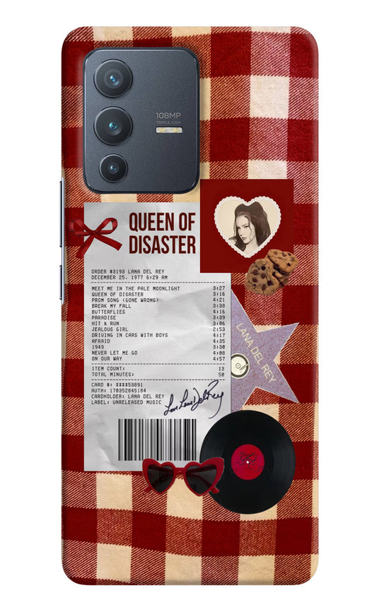 Queen of Disaster Vivo V23 Pro 5G Hard Case Back Cover by Casekaro