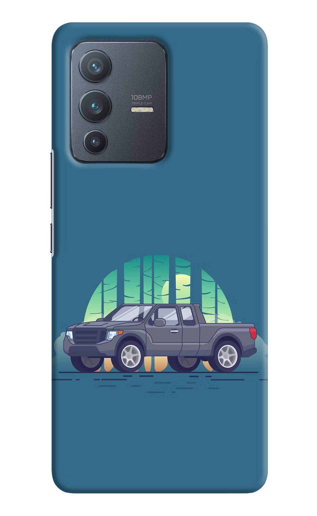 Retro Garage Vibe Vivo V23 Pro 5G Hard Case Back Cover by Casekaro