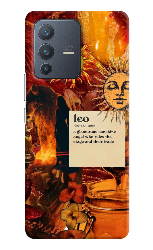 Leo Zodiac Vivo V23 Pro 5G Hard Case Back Cover by Casekaro