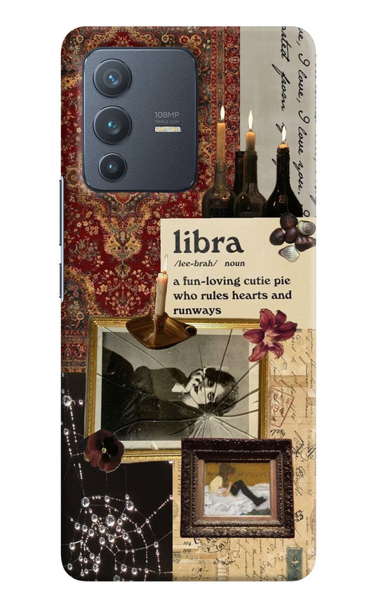Libra Zodiac Vivo V23 Pro 5G Hard Case Back Cover by Casekaro